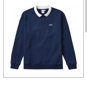 VANS WOMANS BRIGHTON POLO CREW LS  MEDIUM